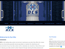 Tablet Screenshot of datacenterspecialists.com